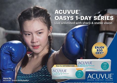 Acuvue Oasys 1 Day for Astigmatism - Tampines Optical