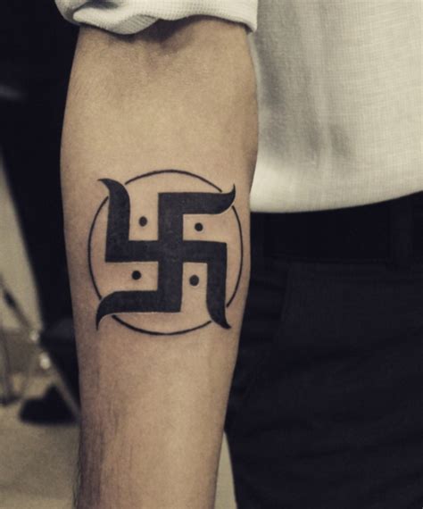 Sacred Swastik Tattoo Meaning - TattoosWin