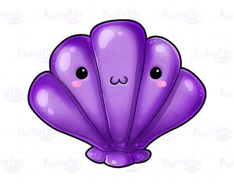 Seashells clipart cute sea animal, Seashells cute sea animal ...