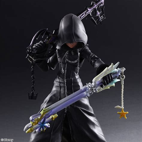 Kingdom Hearts II Organization XIII Roxas Play Arts Kai up on AmiAmi ...