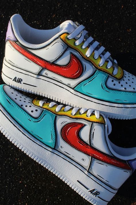 Comic Graffiti Custom Air Force 1 – unitecustom