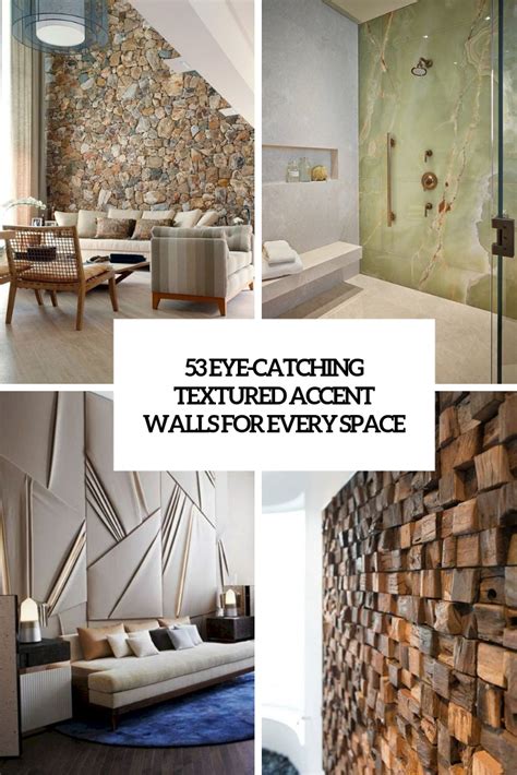 53 Eye-Catching Textured Accent Walls For Every Space - DigsDigs