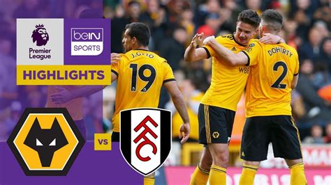 Wolves 1-0 Fulham Match Highlights - YouTube