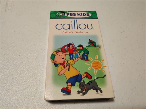 Caillou Caillou's Family Fun VHS 2005 PBS | Grelly USA