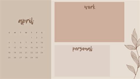 wallpaper organization / april 2021 calendar / pastel minimalistic by ...