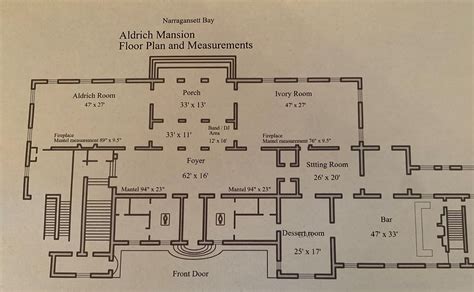 FLOOR PLAN | aldrichmansion