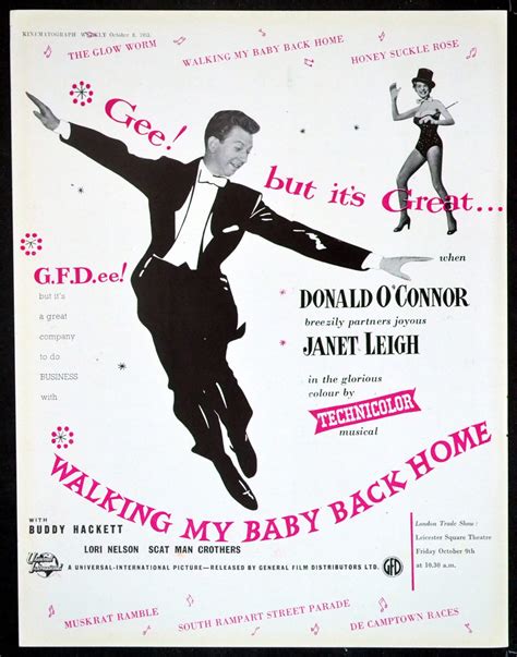 WALKING MY BABY BACK HOME - Rare Film Posters