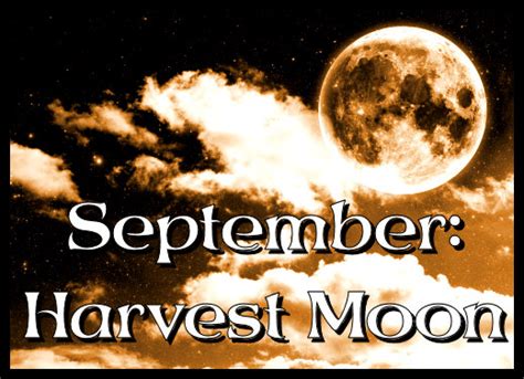 September: Harvest Moon – Cauldron of Changes