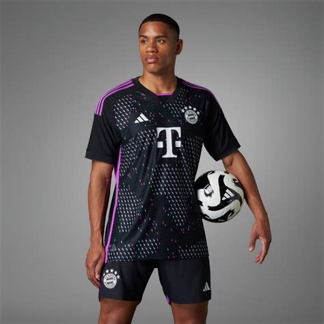 adidas FC Bayern 23/24 Away Authentic Jersey - Black | adidas Deutschland