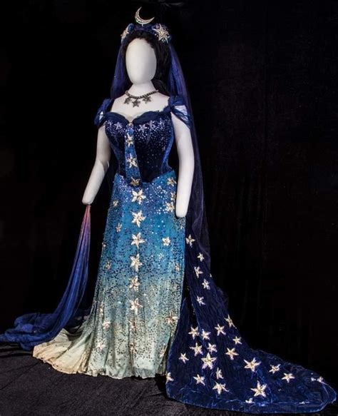 Queen of the Night costume from a 1900 production of Motzart's The ...