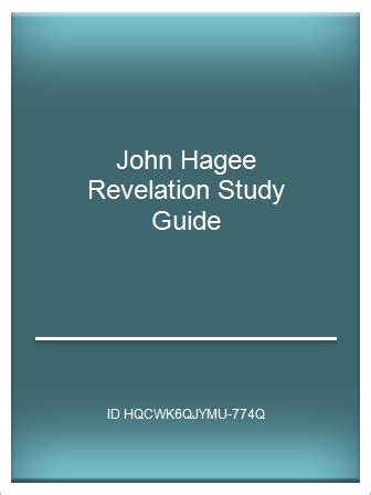 [Online PDF] John Hagee Revelation Study Guide – Telegraph