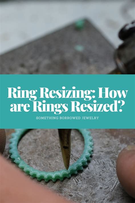 Ring Resizing: How are Rings Resized?