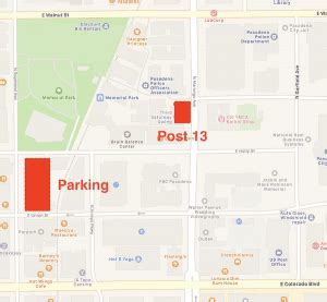 Parking – Pasadena Post No. 13