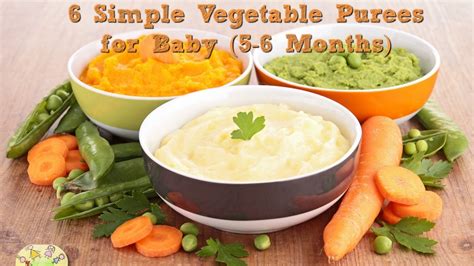 6 vegetable puree for 5 - 6 months baby | Homemade baby food recipes| Stage 1 veg baby food ...