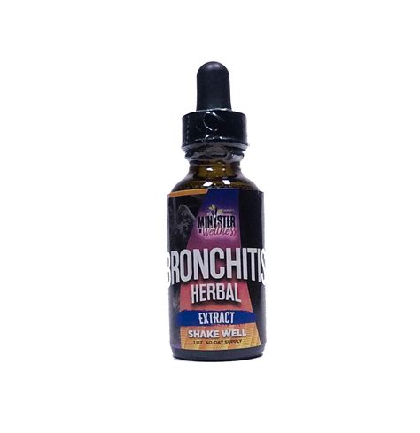 Bronchitis Herbal Extract - The Minister of Wellness