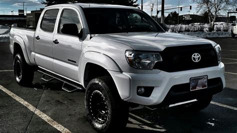 2015 Tacoma Super White SR5 3" OME Suspension System Method NV Rims N ...