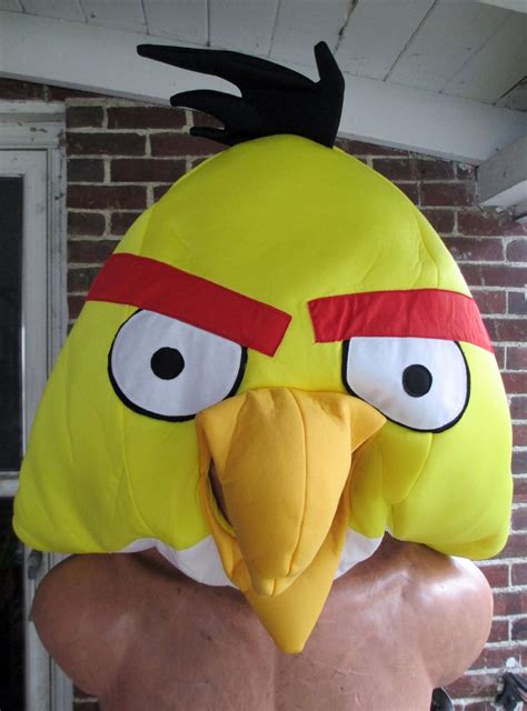 Angry Birds Game App Adult Halloween Play Costume Mascot Party Disguise YELLOW Cosplay | Adult ...