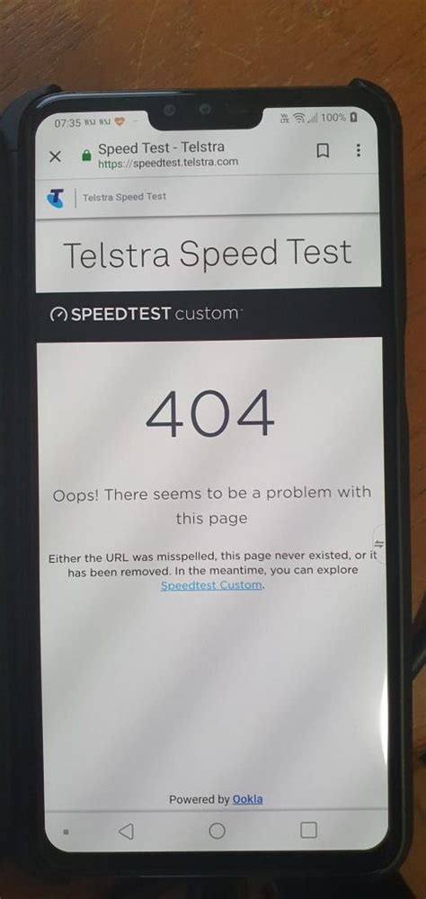 Telstra Speed Test