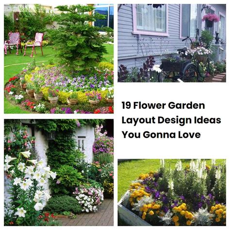 19 Flower Garden Layout Design Ideas You Gonna Love | SharonSable