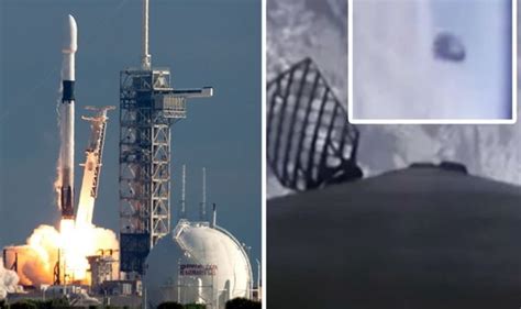 SpaceX video: Bizarre ‘anomaly’ spotted during Falcon 9 first-stage ...