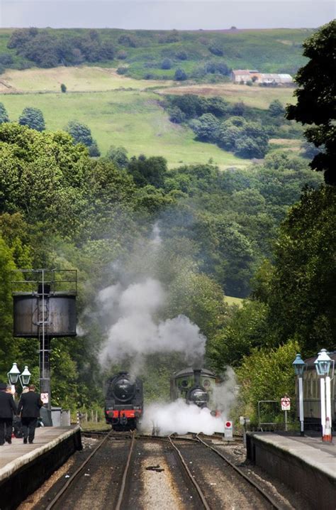 Grosmont, North Yorkshire Moors Railway, England. | Scenery, England, Train