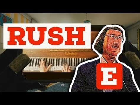 RUSH E - piano cover : piano