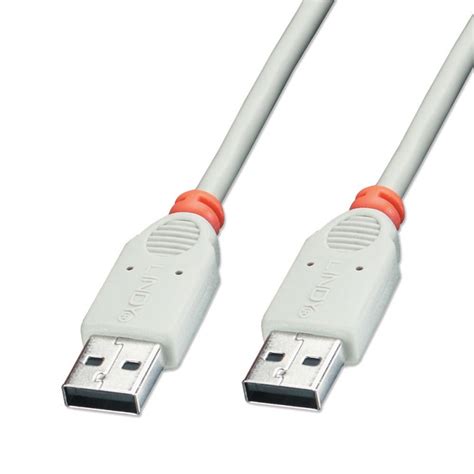 3m USB 2.0 Cable - Type A Male to A Male, Grey - Cables & Adapters from ...