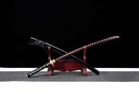 Shusui Samurai Sword,Katana,High manganese steel,Solid wood paint ...