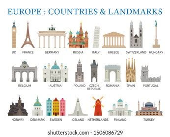 Famous Landmarks In Europe For Kids