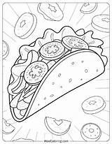 30 Taco Coloring Pages Free PDF To Print  Woo sketch template
