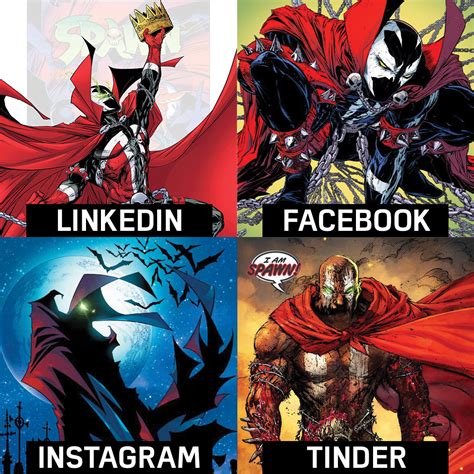 What if Spawn was on Social Media?!