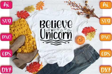 Believe – Unicorn Graphic by KDP Grandmaster · Creative Fabrica