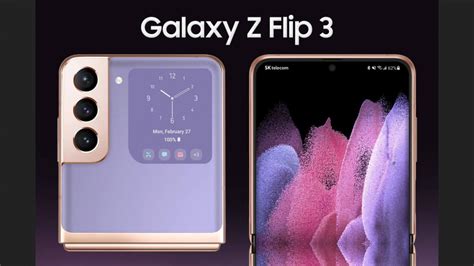 Galaxy Z Flip 3: los nuevos renders muestran el teléfono plegable con ...