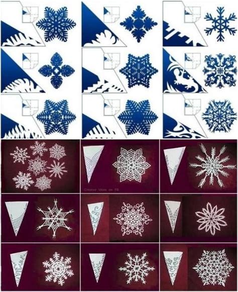 DIY Pretty Paper Snowflake Mobile with Template | Paper snowflake ...