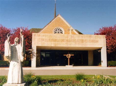 About St. Thomas the Apostle Catholic Church in Naperville, IL