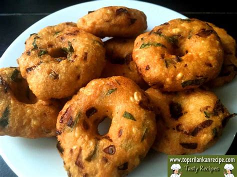 How To Make Ulundu Vadai Recipe With Pictures (Best & Soft) - Top Sri Lankan Recipe