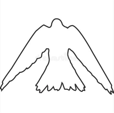 Vector, Image of Flying Bird Icon, Black and White Color, with Transparent Background Stock ...