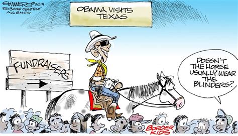 Political Cartoons - Campaigns and Elections - Obama visits Texas ...