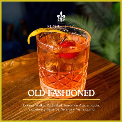 OLD FASHIONED – Carta Florencia