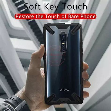 VIVO V17 Pro Hard Case Transparent Matte ShockProof Slim Thin Phone ...