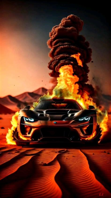 Car Flame Wallpapers - Wallpaper Cave