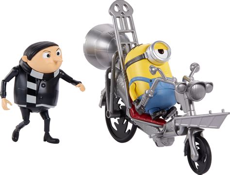 Minions: The Rise Of Gru Movie Moments Pedal Power Gru With Bike Action ...