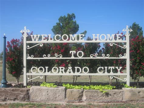 Welcome to Colorado City, TX