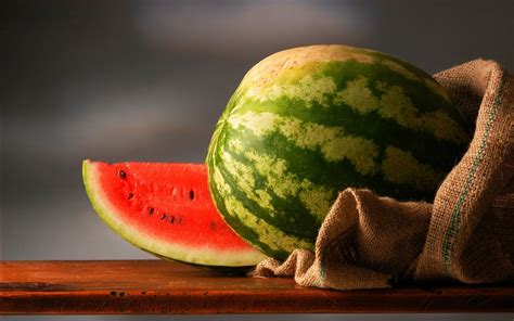 watermelon, Melon, Fruit, Red, Bokeh Wallpapers HD / Desktop and Mobile Backgrounds