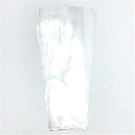 Clear Heat Seal Bags - 3" x 12" Flat - Set of 100 Bags - Miss Cookie ...