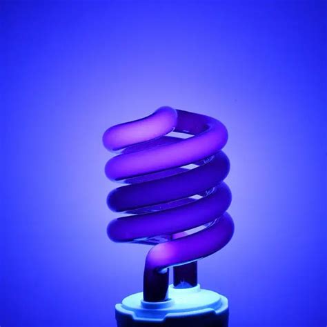 UV Lamp Bulb E27 15/20/30W Spiral Enegy Saving UV Ultraviolet Fluorescent Black Light CFL Light ...