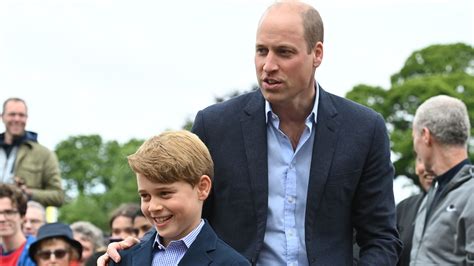 Prince William gives rare update on son Prince George following two ...