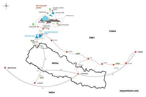 Kailash Mansarovar Yatra - Routes, Map and Interesting Facts | Travel Character