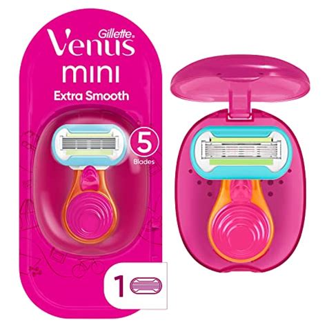 Gillette Venus Mini Extra Smooth Razors for Women, Includes 1 Venus ...