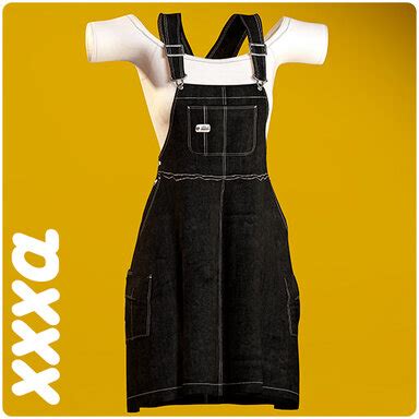 Clothing - Denim Overall Skirt | Virt-A-Mate Hub